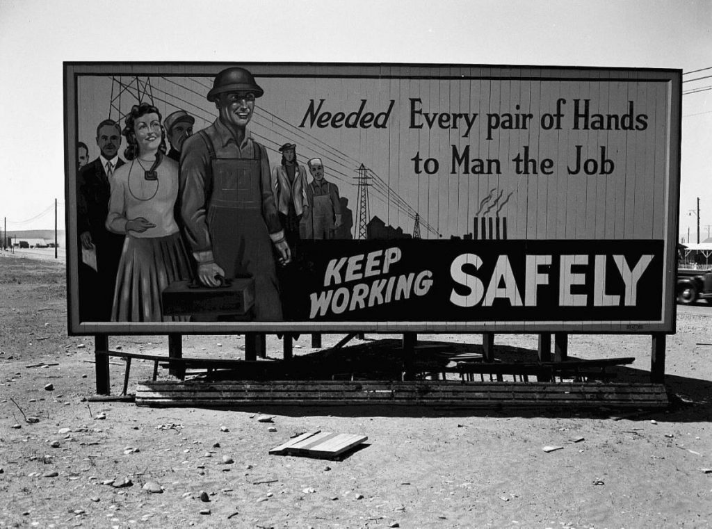 Los Alamos Safety Billboard